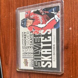 Alex Ovechkin Silver Skates Card